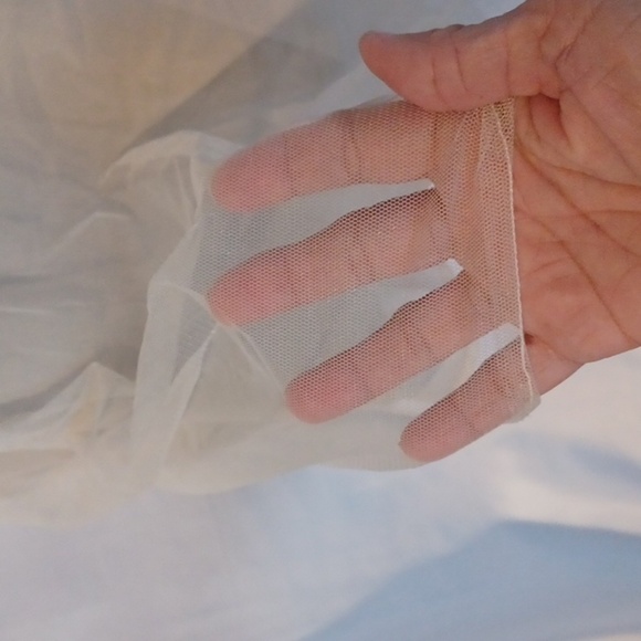 american rag chiffon two layer cami, beaded, semi-sheer - Picture 3 of 7